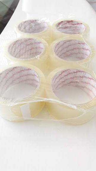 Banda adeziva 48x66 AERO solvent, Transparent