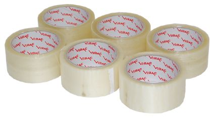 Banda Adeziva 48x66 Vibac Solvent Transparent set 6 Role