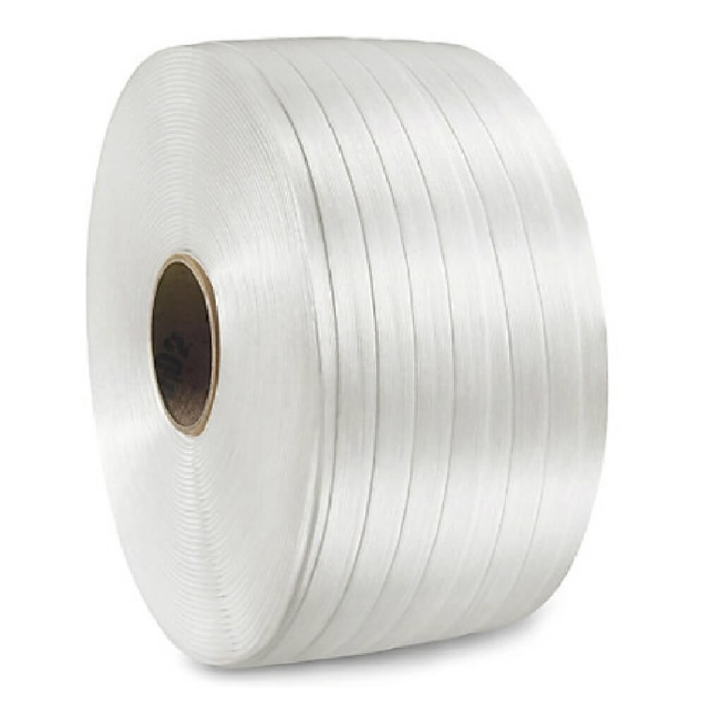 Banda de Legat Pes Hot Melt 16mm x 850m Poliester pentru Ambalare si Paletizare 1