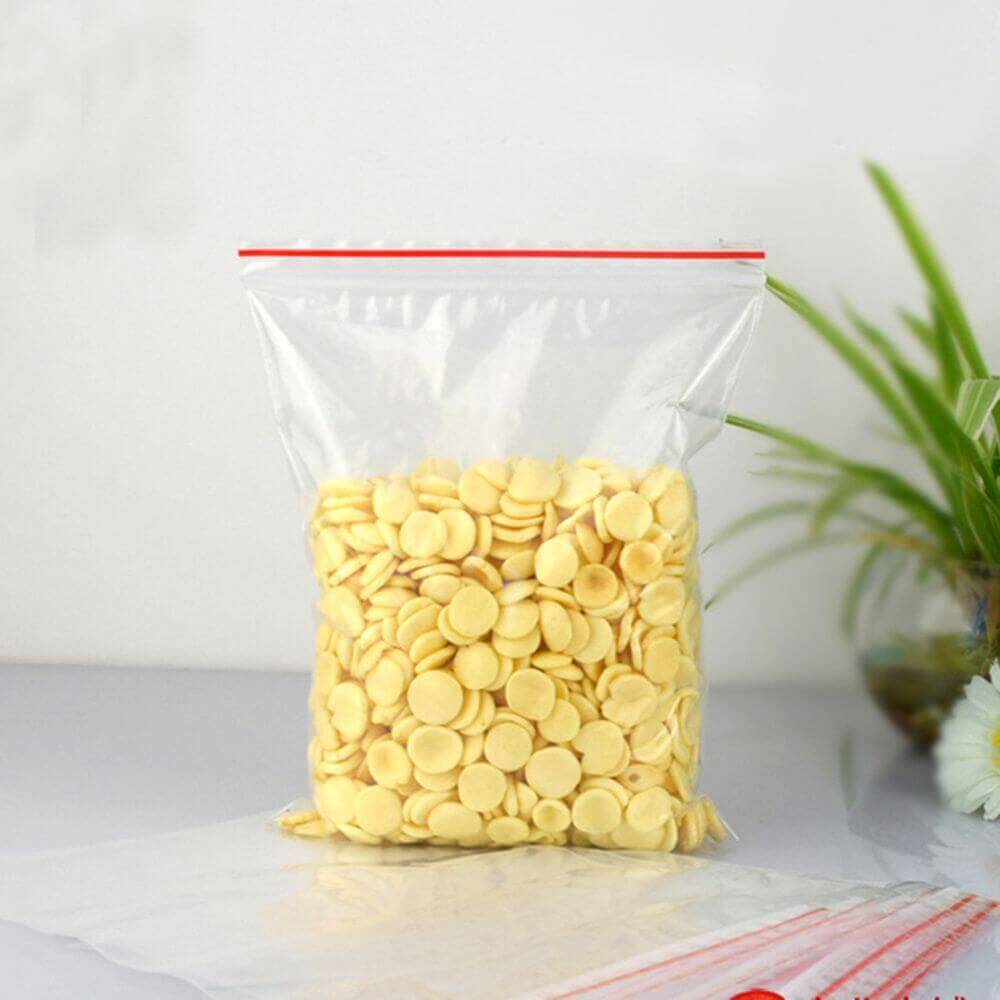 Pungi cu Fermoar 230x320 mm 100 buc set Grosime Folie 50 Microni Punga Ziplock Transparenta cu Sistem de Resigilare Pungi cu Inchidere