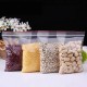 Pungi cu Fermoar 230x320 mm 100 buc set Grosime Folie 50 Microni Punga Ziplock Transparenta cu Sistem de Resigilare Pungi cu Inchidere