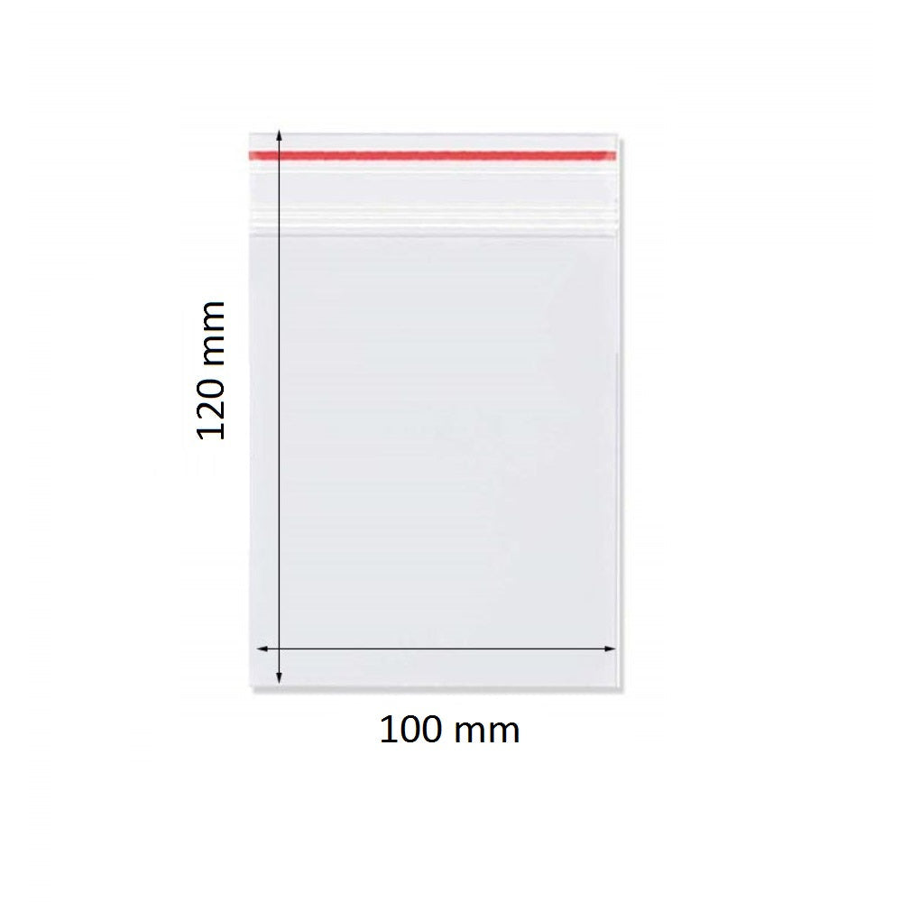 Punga cu Sistem de Inchidere Ziplock 100 x 140mm 100 buc set